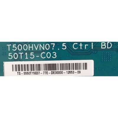 KIT DE TARJETAS PARA TV SHARP / MAIN 756TXHCB0QK026 / 715G7228-M01-002-004Y / FUENTE PLTVFY751AAU4 / 715G8095-P01-000-003S / T-CON 5550T15C07 / T430HVN01.0 / PANEL TPT500J1-HNV07.U / MODELO LC-50LB481U - Imagen 4